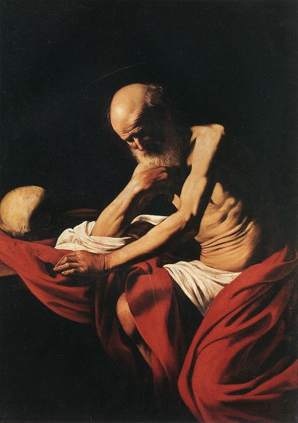 Michelangelo Merisi, dit Le Caravage (1571-1610) 43jerome.JPG